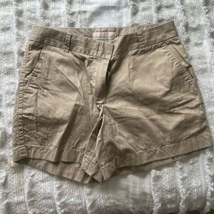 J. Crew Khaki Chino Shorts